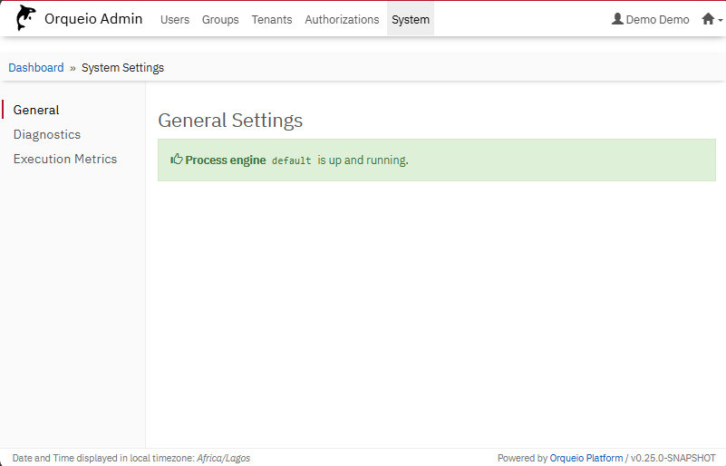 admin system management