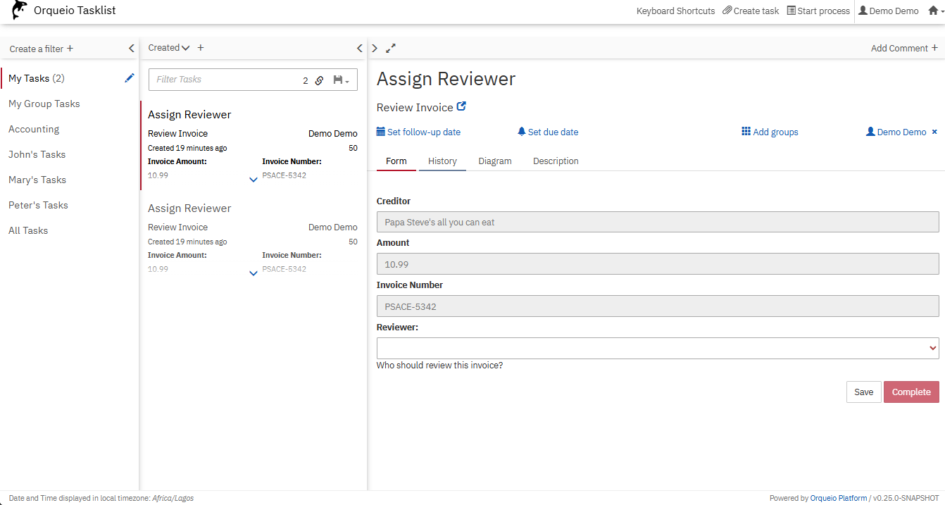 tasklist